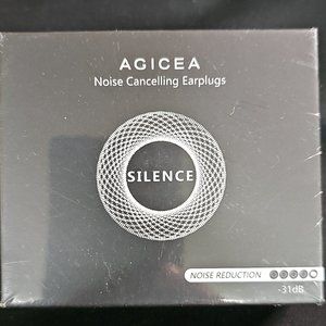 AGICEA PLUGS FOR NOISE REDUCTION,-31dB Noise Cancelling, Hearing Protection NIB